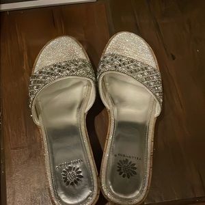 Yellow box heels for women